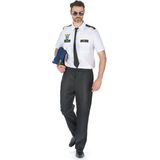 Vliegtuig piloot kostuum voor heren