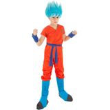 Super Dragon Ball Goku Saiyan kostuum voor kinderen