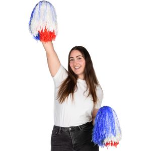 Pompon in Nederlandse kleuren