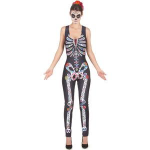 Dia de los Muertos skelet pak voor vrouwen