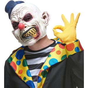 Afschuwelijke clown masker voor volwassenen