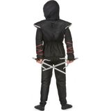 Zwart ninja kostuum voor jongens