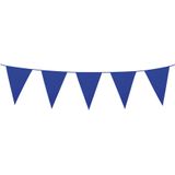 Donkerblauwe mini vlaggenslinger