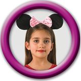 Minnie muizenoren haarband met lovertjes voor meisjes