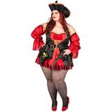 Deluxe sexy piraten outfit voor vrouwen