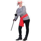 Mime T-shirt met lange mouwen voor volwassenen