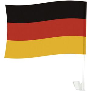 Vlag voor in de wagen voor Duitslandsupporters