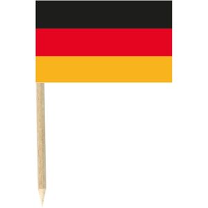 Set van 50 Duitsland vlaggen prikkers
