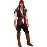 Klassiek piraten kostuum voor mannen - Grote Maten