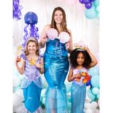 Zeemeermin prinses photobooth set met 10 accessoires