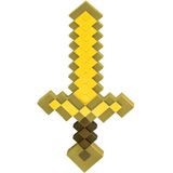 Goudgeel Minecraf zwaard voor kinderen
