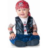 Biker kostuum voor baby's - Klassiek