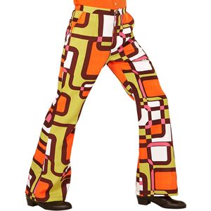 Groovy retro jaren 70 broek voor mannen