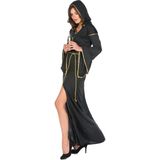 Zwart sexy nonnen kostuum voor vrouwen
