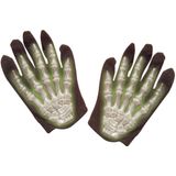 Fosforscerende skelet handschoenen voor kinderen Halloween accessoire