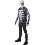 Fortnite Skull Trooper T-shirt en masker voor volwassenen