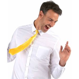 Gele stropdas voor volwassenen