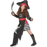 Strijdlustige piraat outfit voor meisjes