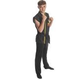 Zwart karate studentenkostuum voor volwassenen