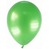 12 gemetalliseerde groene ballonnen