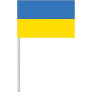 Papieren Vlag Oekraïne