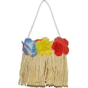 Hawaiiaanse handtas met bloemen