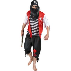 Zwartbaard piraten outfit voor mannen
