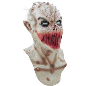 Masker met een dichtgenaaide mond voor volwassenen Halloween