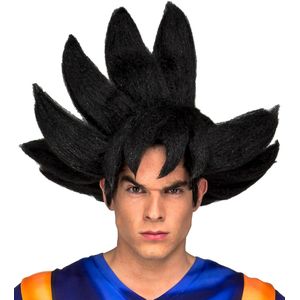 Dragon Ball Goku pruik voor volwassenen