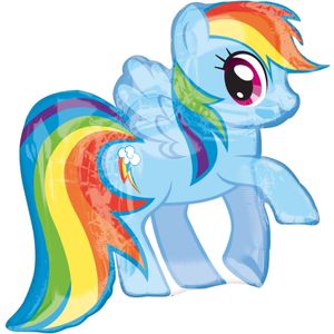 Aluminium My Little Pony Rainbow Dash ballon