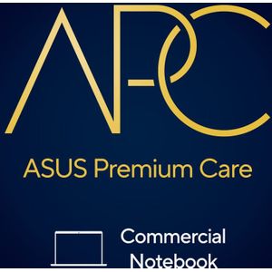 ASUS lokaal On-site Service - 2 jaar voor commerciële notebook (voor standaard 2 jaar garantiemodel)