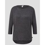 T-shirt - Gemêleerd - Casual - Zachte Viscoseblend Jersey - Ronde Hals - 3/4 Mouwen