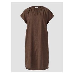 Jurk - Midi-jurk - Luchtige Linnenmix - Casual - Elegante Pasvorm