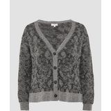 s.Oliver - Strickjacke - Gebreid Vest - Dierenprint