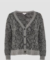 s.Oliver - Strickjacke - Gebreid Vest - Dierenprint