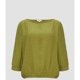 s.Oliver - Shirt - Effen - Viscose - Driekwart Mouw