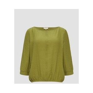 s.Oliver - Shirt - Effen - Viscose - Driekwart Mouw