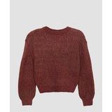 s.Oliver - Trui - Rood - Losse Pasvorm - Lange Mouw