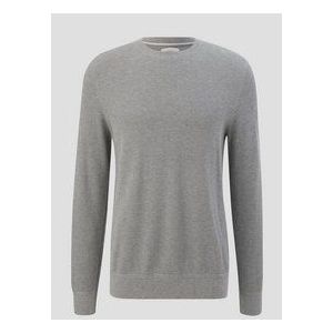 S.Oliver Fijngebreide Pullover Grijs