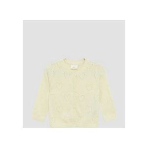 s.Oliver - Vest - Roze - Katoen/Acryl - Ajourdetails