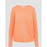 Gebreide Trui - Viscoseblend - Met Vleermuismouwen - Relaxte Pasvorm