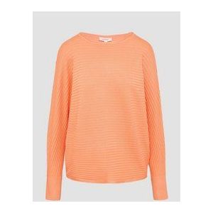 Gebreide Trui - Viscoseblend - Met Vleermuismouwen - Relaxte Pasvorm