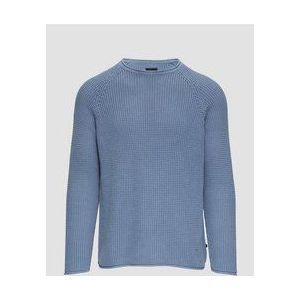 Gebreide Trui - Effen - Knitwear - Ronde Hals - Lange Mouw - Losse Pasvorm