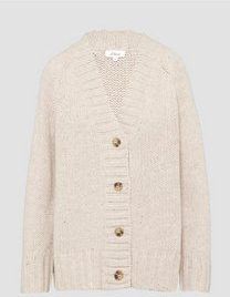 s.Oliver - Strickjacke - Glinsterend Vest - Oversized