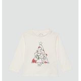 T-shirt - Katoen - Lange Mouwen - Kerstmotief