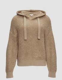 s.Oliver - Strickpullover - Hoodie - Zacht Teddybouclé