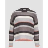 Gebreide Trui - Asphalt Stripe - Zonder Capuchon - Gestreept Patroon