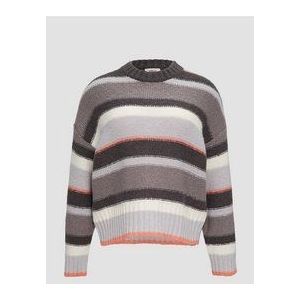 Gebreide Trui - Asphalt Stripe - Zonder Capuchon - Gestreept Patroon