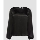 s.Oliver BLACK LABEL - Damesblouse - Zwart - Katoen