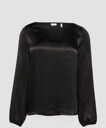 s.Oliver BLACK LABEL - Damesblouse - Zwart - Katoen